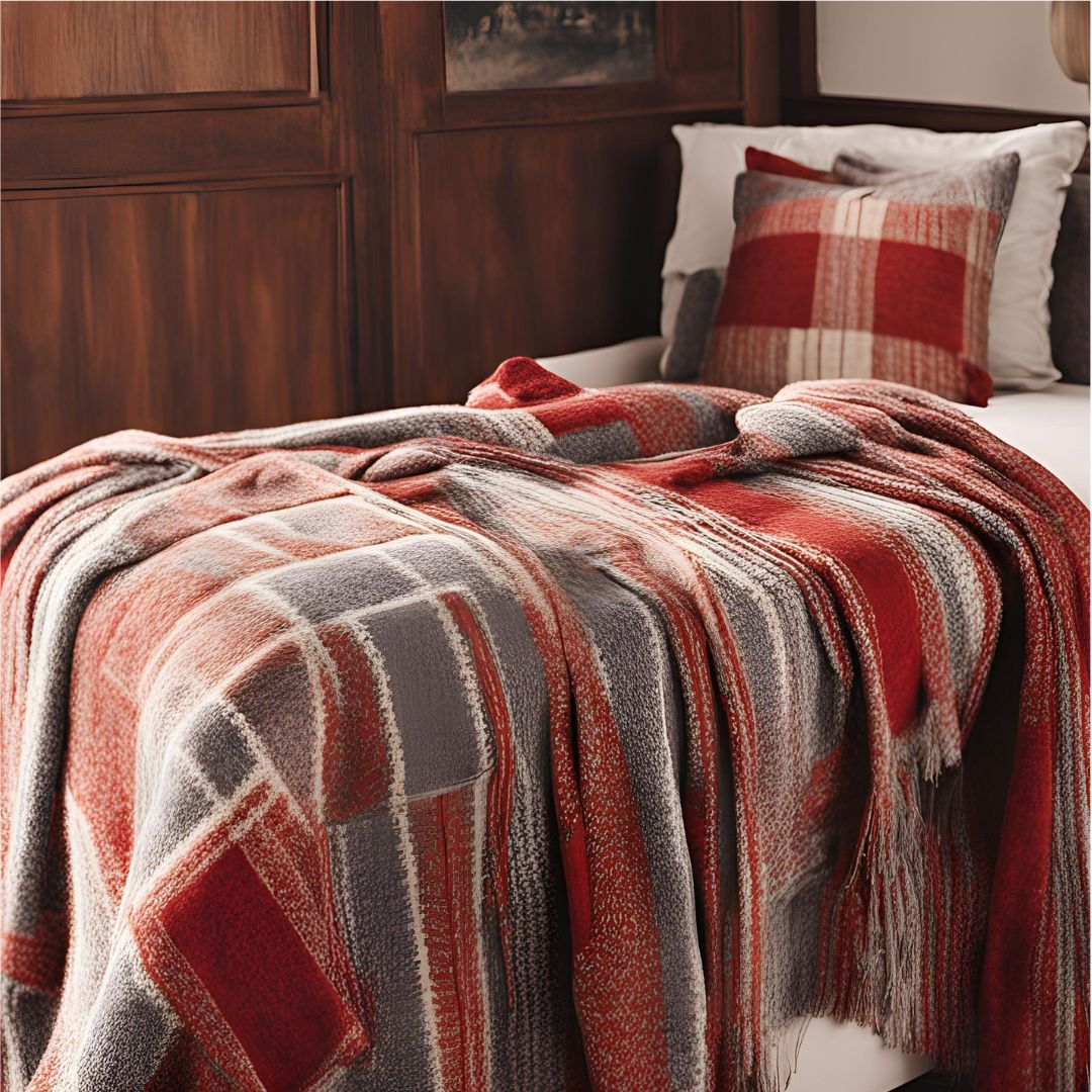 Buy Woolen Blanket Online - Image 4