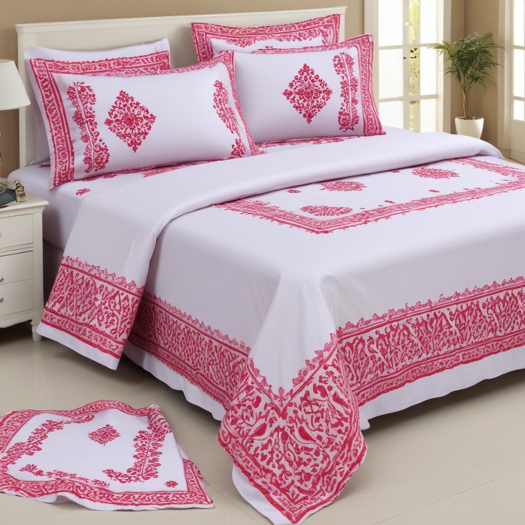 Buy Embroidery Bedsheets Online - Image 3