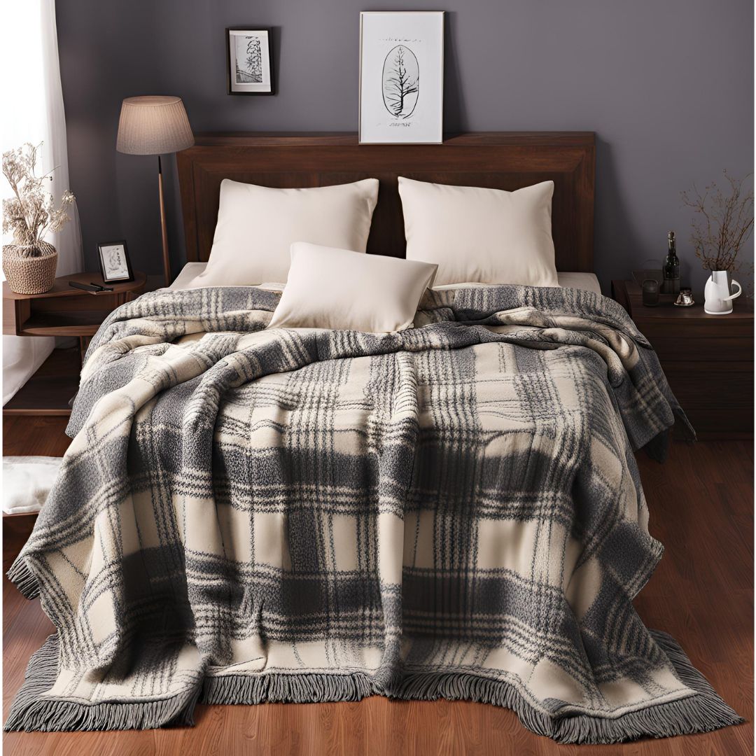 Buy Woolen Blanket Online - Image 9