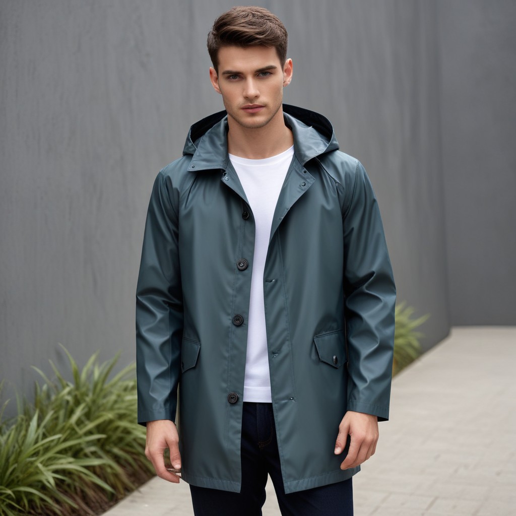 Buy Men's Raincoats Online - Image 9